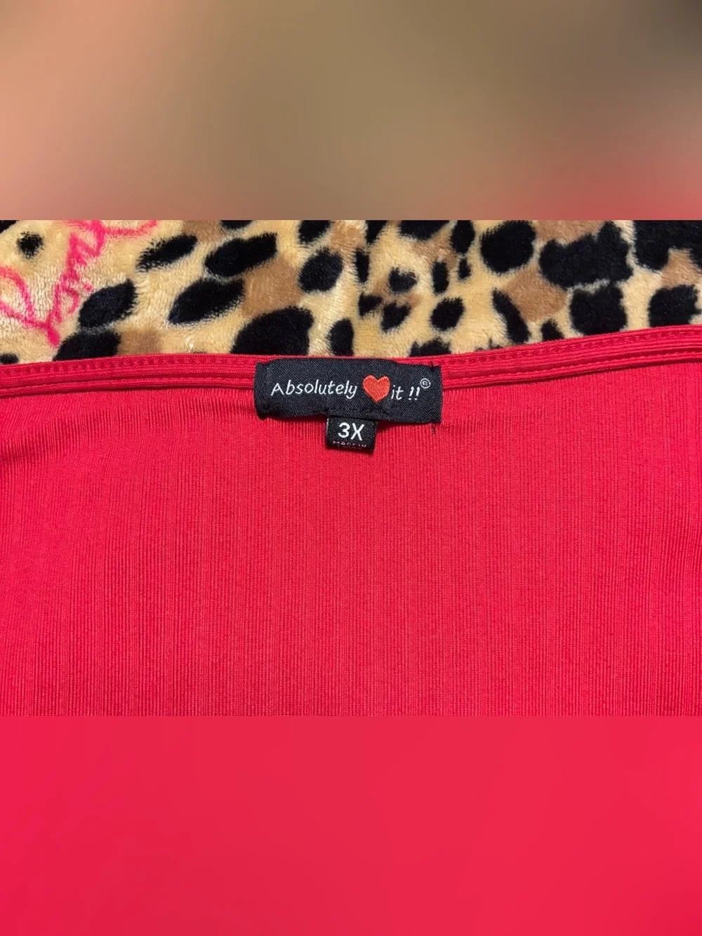 Absolutely Red Ribbed Slip Dress - Picture 5 of 5